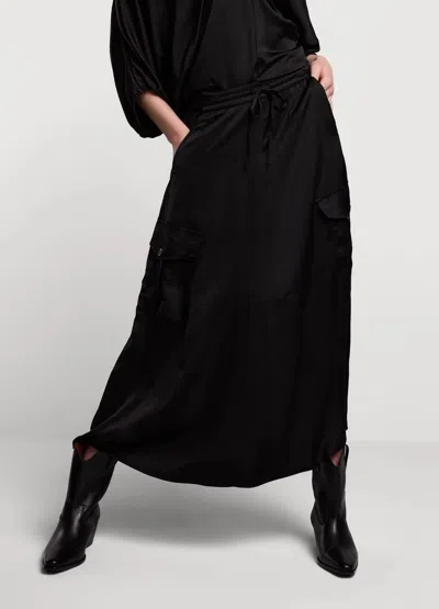 Summum Silky Touch Skirt In Black