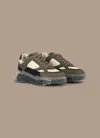 Summum Trainers With Transparent Soles Wood In Green