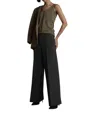 Summum Straight Leg Trouser In Black In Black