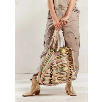 Summum Woman Ikat Bag In Multi