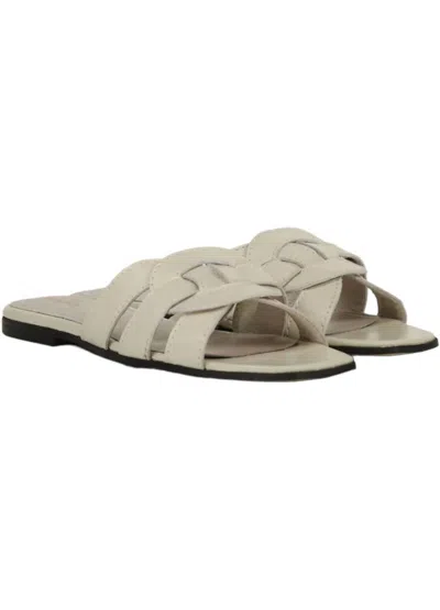 Summum Women's Oval Ring Sandal In Ivory In Multi