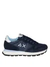 Sun 68 The Ally Solid Sneakers In Blue