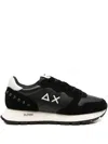 Sun 68 Ally Studs Sneakers In Black