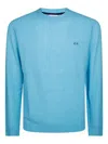 Sun 68 Alpaca Wool Sweater In Blue