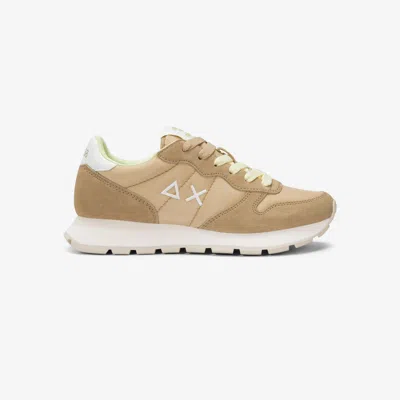 Sun 68 Beige Woman Shoe In Brown