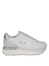 Sun 68 Big Ally Platform Sneakers In White