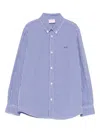 Sun 68 Check-pattern Shirt In Blue