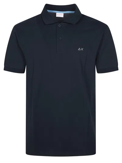 Sun 68 Classic Fit Polo For Men In Blu