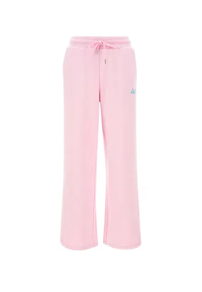 Sun 68 Cotton Jogger In Pink