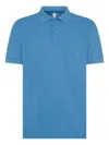 Sun 68 Cotton Polo Shirt In Blue