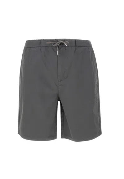 Sun 68 Cotton Shorts In Grey