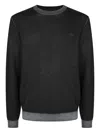 Sun 68 Gc Chicco Di Riso Sweater In Black