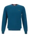 Sun 68 Crew-neck Sweater In Blue