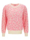 Sun 68 Crew-neck Sweater In Pink