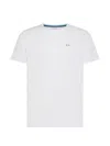 Sun 68 Crew-neck T-shirt In White