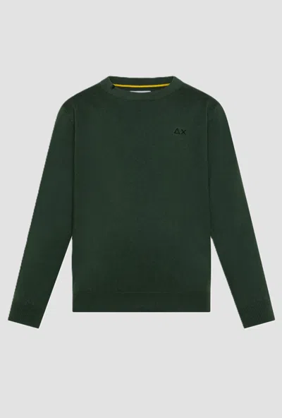 Sun 68 Kids' Dark Green Baby Neck Mesh