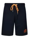Sun 68 Drawstring Bermuda Shorts In Blue