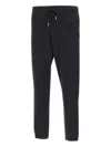 Sun 68 Drawstring-cuffed Track Pants In Black