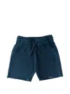 Sun 68 Drawstring Raw-cut Shorts In Multi
