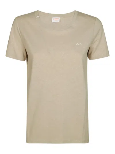 SUN 68 EMBROIDERED T-SHIRT
