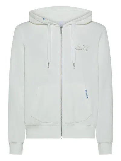 SUN 68 EMBROIDERED ZIP-UP HOODIE