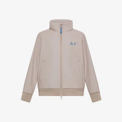 Sun 68 Kids' Grey Stone Child Jacket In Brown