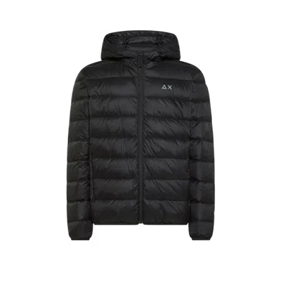 Sun 68 Hoodie Man Sun68 - Hoodie Down Jacket - Black