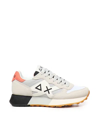 Sun 68 Jaki 2.0 Solid Sneakers In Off-white/ Light Grey