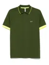Sun 68 Logo-embroidered Polo Shirt
