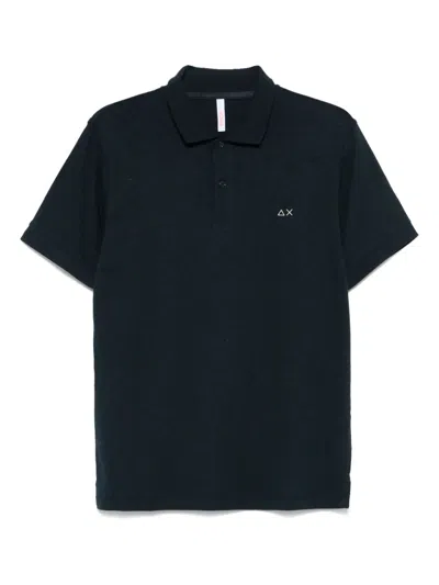 Sun 68 Poloshirt Mit Logo-stickerei
