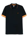 Sun 68 Poloshirt Mit Logo-stickerei