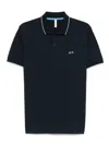 Sun 68 Poloshirt Mit Logo-stickerei