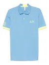Sun 68 Logo-embroidered Polo Shirt