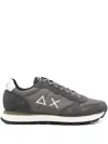 Sun 68 Logo-motif Sneakers In Gray