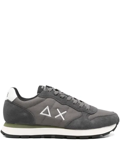 SUN 68 LOGO-MOTIF SNEAKERS
