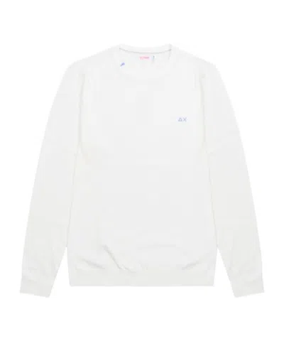 Sun 68 Long Sleeve Sweater In Multi