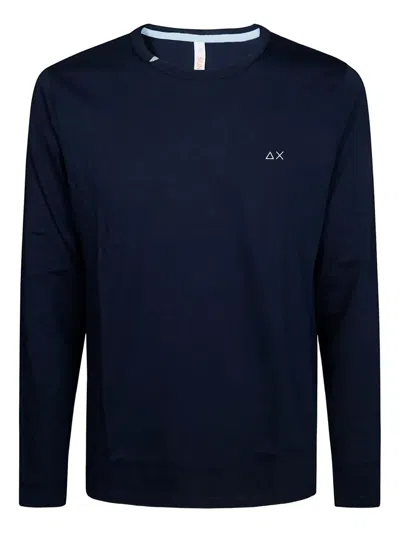 Sun 68 Long-sleeve T-shirt In Blue