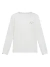 Sun 68 Long-sleeve T-shirt In White