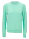 Sun 68 Long-sleeved Crew-neck Sweater In Green