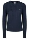 Sun 68 Maglia Gc A Trecce In Blue