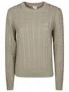 Sun 68 Maglia Gc A Trecce In Gray