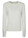 Sun 68 Maglia Gc A Trecce In White