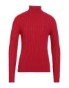 Sun 68 Man Turtleneck Red Size Xxl Merino Wool, Viscose, Polyamide, Cashmere