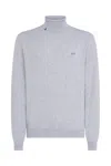 Sun 68 Men's Dolcevita Sweater Sun68 K44106 Medium Grey In Gray