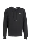 Sun 68 Men's Hoodie Sun68 F44104 Black In Black
