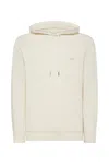 Sun 68 Men's Hoodie Sun68 K44113 White Cream In White