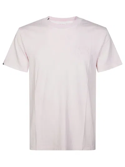 Sun 68 Men's Mini Distressed Tee In Rosa