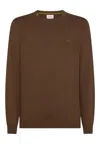 Sun 68 Men's Sweater Sun68 K45101/08 Brown In Brown