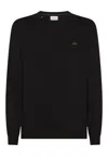 Sun 68 Men's Sweater Sun68 K45101/11 Black In Black