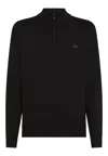 Sun 68 Men's Sweater Sun68 K45107/11 Black In Black